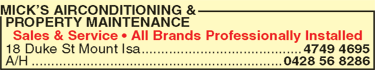 Mick's Airconditioning & Property Maintenance - Tourism Gold Coast 1