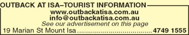 Outback At Isa-Tourist Information - Tourism Gold Coast 2