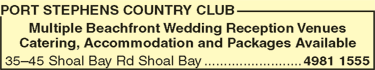 Port Stephens Country Club - Tourism Gold Coast 7