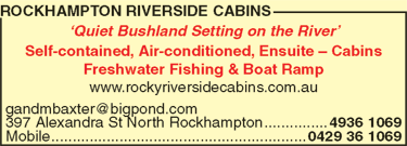 Rockhampton Riverside Cabins - Tourism Gold Coast 1