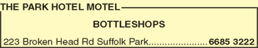 The Park Hotel Motel - Tourism Gold Coast 8