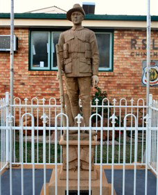 Soldier Statue Memorial, Chinchilla - Tourism Gold Coast 0
