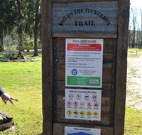 Dog on the Tucker Box Recreational Trail - Tourism Gold Coast