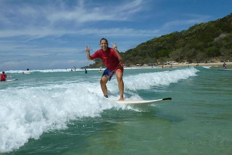 Rainbow Beach Surf School: 2 Hour Main Beach Surf Lesson - Tourism Gold Coast 0