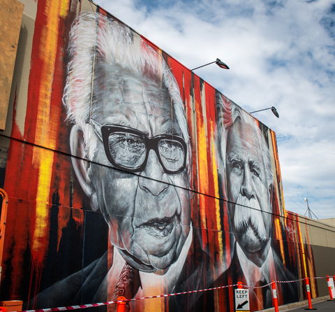 Shepparton Aboriginal Street Art Project Murals - Gold Coast 0