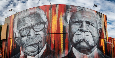 Shepparton Aboriginal Street Art Project Murals - Gold Coast 1