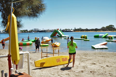 Just 4 Fun Aqua Park Mandurah - Tourism Gold Coast 1