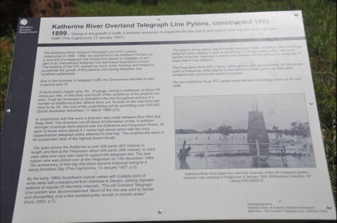 Katherine Overland Telegraph Pylons - Tourism Gold Coast 2