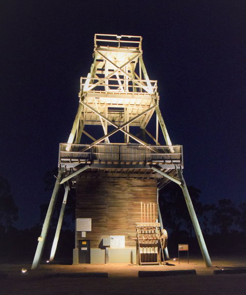 True Blue Poppet Head - Cooinda Park - Tourism Gold Coast 0