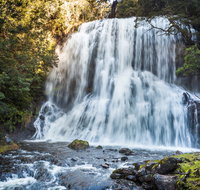 Bridal Veil Champagne and No Name Falls - Tourism Gold Coast