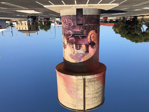 Kadina Water Tower Mural - Tourism Gold Coast 1