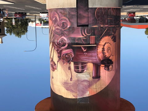 Kadina Water Tower Mural - Tourism Gold Coast 2