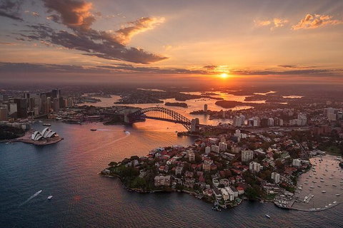 Private Sunset Helicopter Flight Over Sydney & Beaches For 2 Or 3 - 30 Minutes - Tourism Gold Coast 0