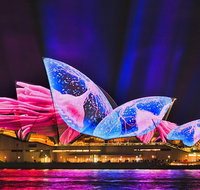 Vivid 90-Minute Sydney Harbour Small Group Catamaran Cruise - Tourism Gold Coast