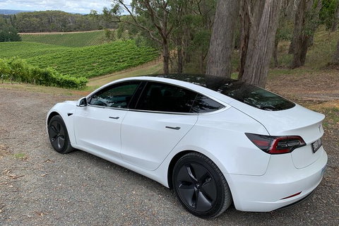Adelaide Airport Arrival Transfer OR Tour In A Tesla Model3 EV - Tourism Gold Coast 1