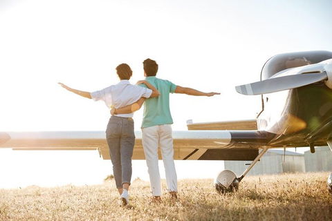 Romance Aircraft Flight + Scenic Tour + 3 Course Lunch + Beer Tasting + Hamper - Tourism Gold Coast 0