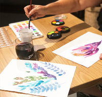 Paint and Sip Class Watercolour and Wine - Tourism Gold Coast