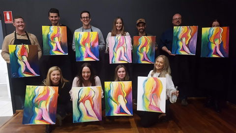 Paint And Sip Experience - Tourism Gold Coast 1