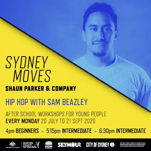 Sydney Moves - Intermediate Hip Hop With Sam Beazley - Tourism Gold Coast 0