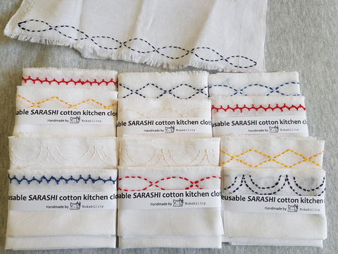 Online Live Streaming Class: Make A Sashiko Reusable Kitchen Cloth - Tourism Gold Coast 0