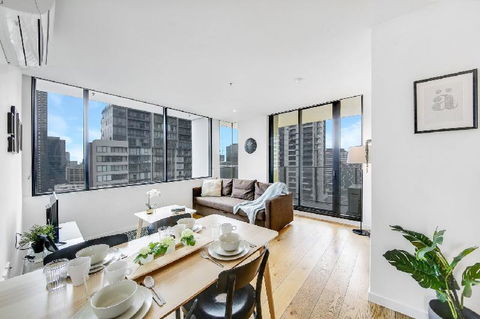A Stylish 2BR CBD Apt With Beautiful City Views - Tourism Gold Coast 5