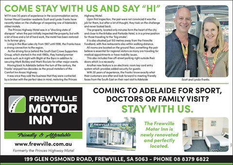 Frewville Motor Inn - Tourism Gold Coast 7