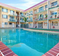 Bribie Beach King bed Unit overlooking pool - Tourism Gold Coast