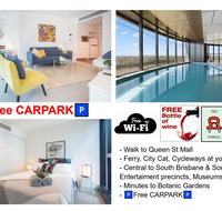 CBD Views-With FREE Wine Free-Carpark-Netflix-WiFi - Tourism Gold Coast