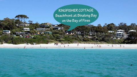 KINGFISHER COTTAGE Beachfront At The Binalong Bay - Tourism Gold Coast 16