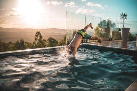Luxurious Hinterland Guest House With HEATED POOL Sleeps 10 Brisbane Scenic Rim Gold Coast - Tourism Gold Coast 1