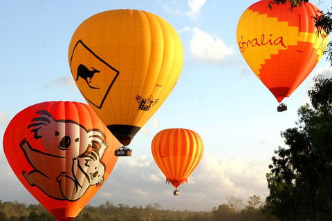 Natural Bridge & Springbrook Waterfalls Tour + Hot Air Balloon With Breakfast - Tourism Gold Coast 0