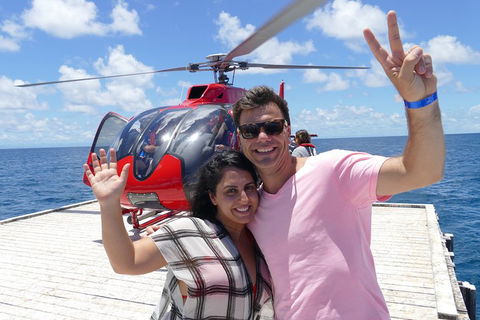 Full Day Reef Cruise Including 10 Minute Heli Scenic Flight: Get High Package - Gold Coast 0