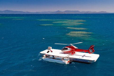 Scenic Helicopter Flight To Moore Reef And Return Snorkeling Cruise From Cairns - Tourism Gold Coast 4