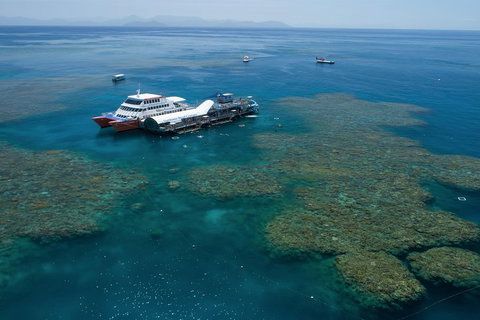 Scenic Helicopter Flight To Moore Reef And Return Snorkeling Cruise From Cairns - Tourism Gold Coast 5