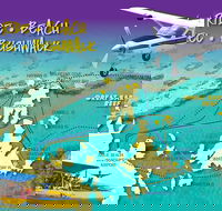 Scenic Flight - Great Barrier Reef Heart Reef Whitehaven Beach  Hill Inlet - Tourism Gold Coast
