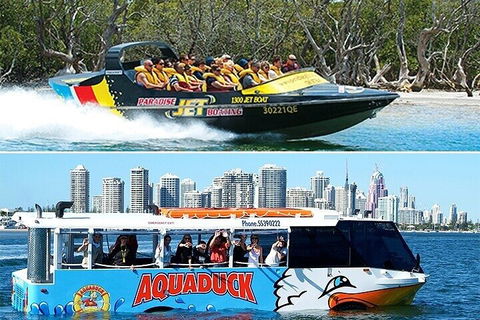 Express Jet Boat Ride + Aquaduck - Tourism Gold Coast 3